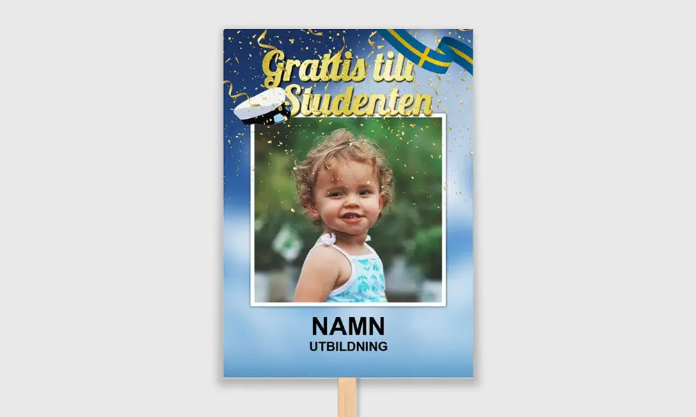 Varför många väljer önskefoto för studentplakat